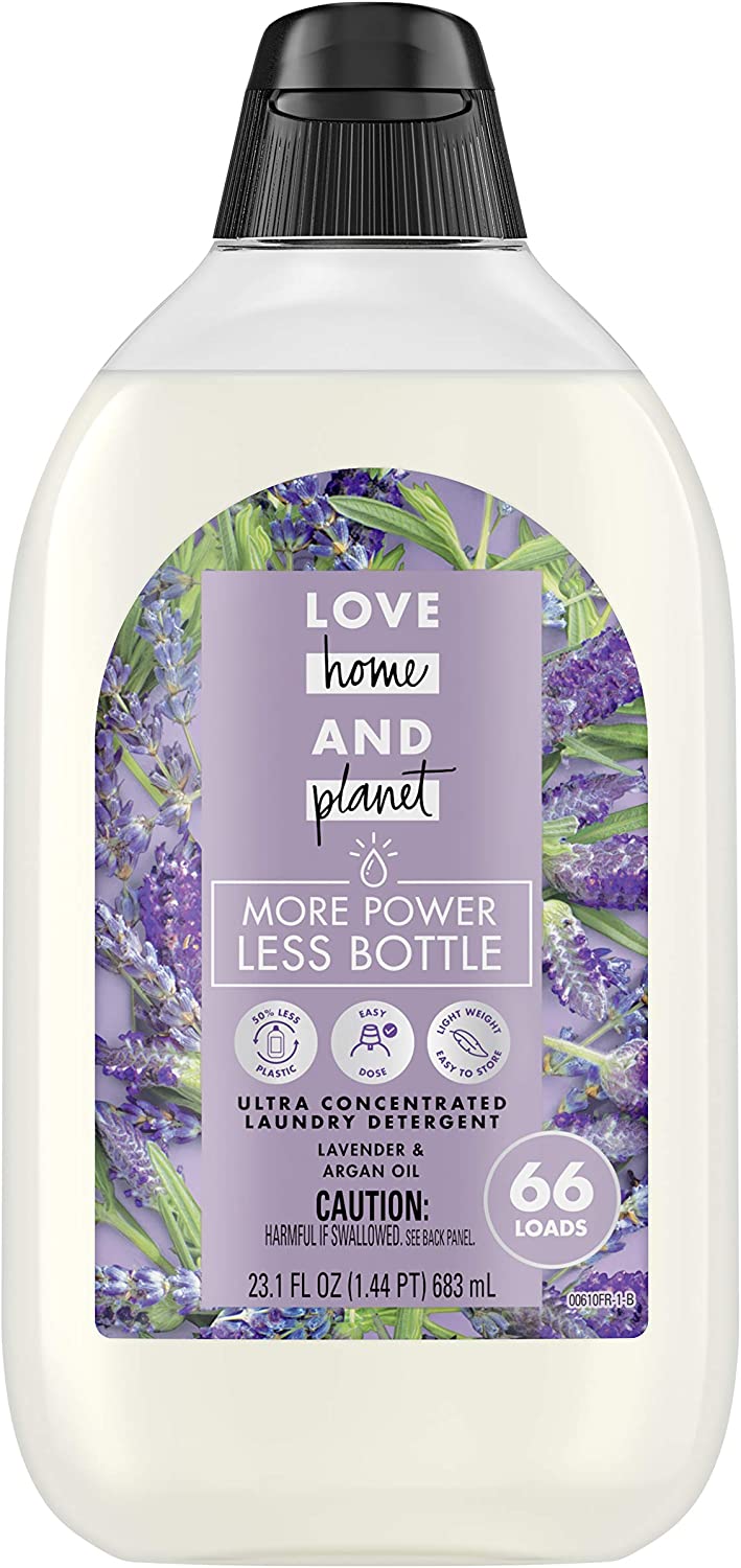 Love Home and Planet Laundry Detergent - Lavender _ Argan Oil