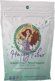 MENOLABS Happy Fiber Doctor-Formulated Triple Fiber Supplement for Women