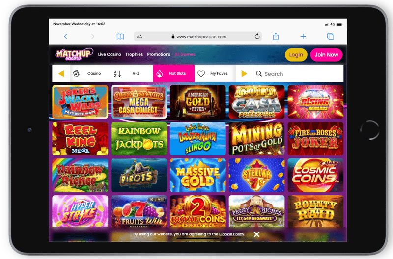 MatchUp Casino UK