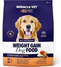 Miracle Vet 8-in-1 High Calorie Weight Gain Dog Food