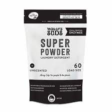 Mollys Suds Unscented Super Powder Detergent
