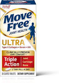 Move Free Ultra Triple Action Joint Support Supplement - Type II Collagen