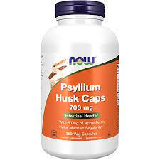 NOW Supplements, Psyllium Husk Caps 500 mg-1