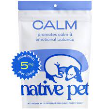 Native Pet Calm – Dog Calming Chews-1