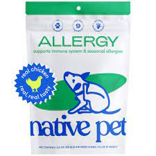 Native Pet Dog Allergy Chews-1