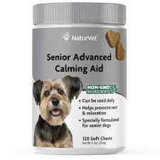 NaturVet Senior Advanced Calming Aid Dog Supplement