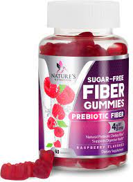 Nature’s Nutrition Fiber Supplement Gummies - Sugar-Free Gummy, 4g Soluble Fiber per Serving