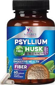 Nature’s Nutrition Premium Psyllium Husk Capsules 1450mg-1