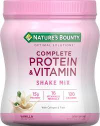 Nature_s Bounty Complete Protein _ Vitamin Shake Mix with Collagen _ Fiber-1