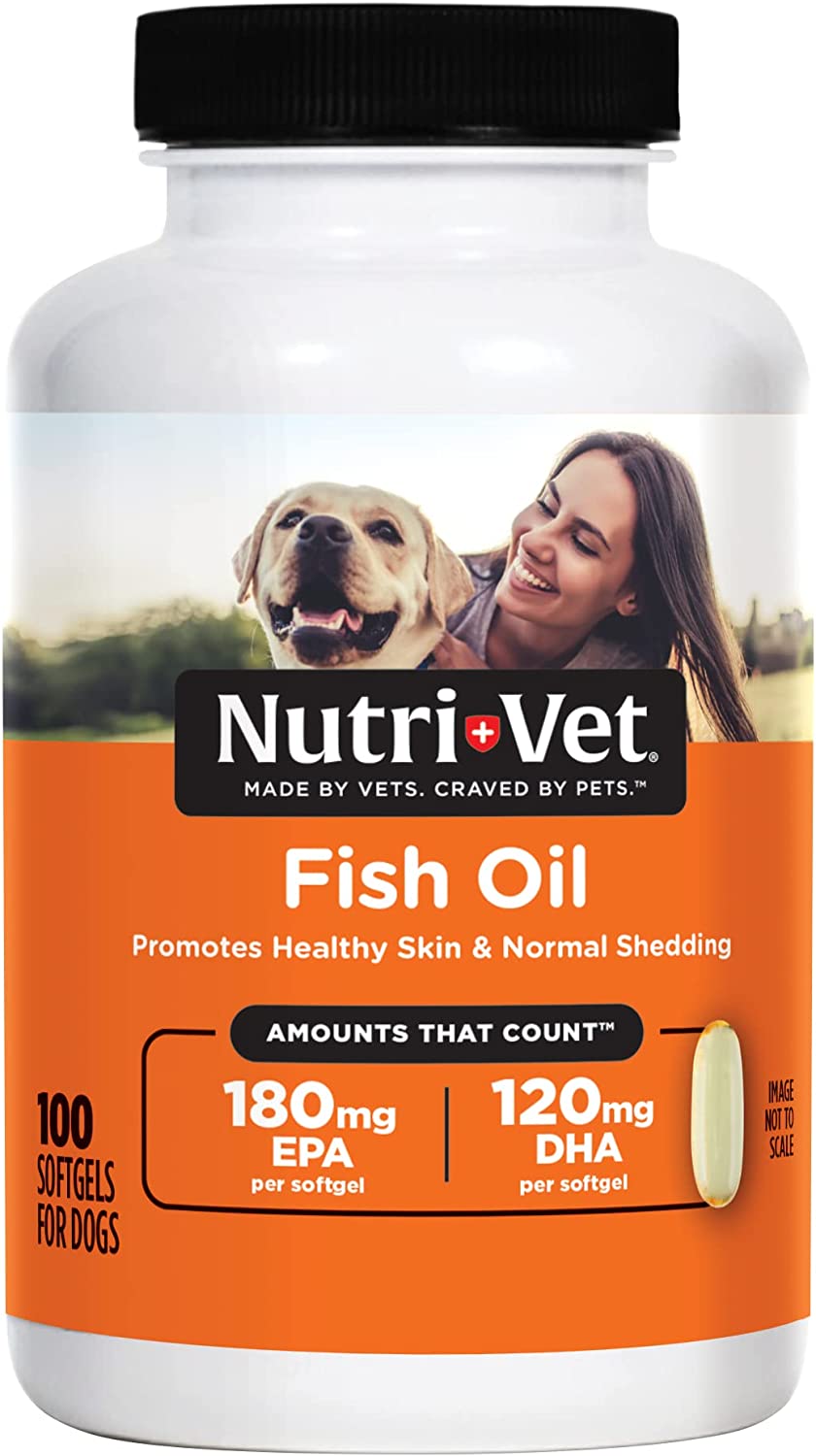 Nutri-Vet Fish Oil Supplements for Dogs