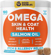 Omega 3 Alaskan Fish Oil Treats for Dogs