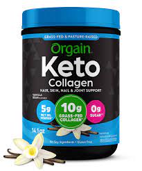 Orgain Keto Collagen Protein Powder with MCT Oil-1
