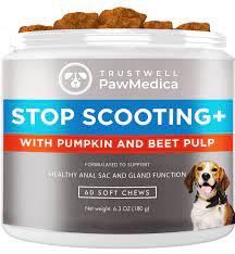 PawMedica Dog Anal Gland Chews to Stop Scoot for Dogs