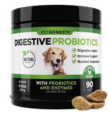 Pet Honesty Digestive Probiotic Soft Chews for Dogs