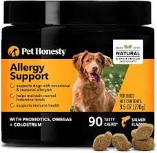 Pet Honesty Dog Allergy Relief Immunity Chews