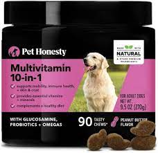 Pet Honesty Senior 10 in 1 Dog Multivitamin