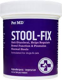 Pet MD Stool-Fix - Powdered Clay Anti Diarrhea for Dogs
