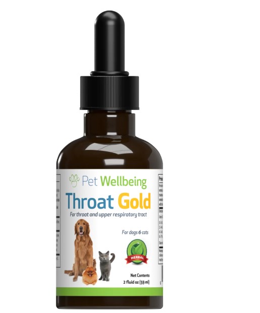 Pet Wellbeing Throat Gold