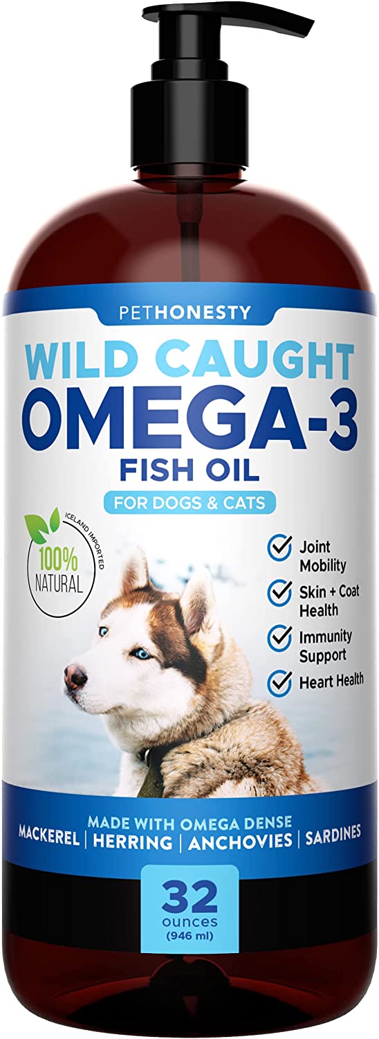 PetHonesty 100_ Natural Omega-3 Fish Oil for Dogs from Iceland