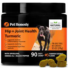 PetHonesty Turmeric Joint Health for Dogs - Hip & Joint Supplement