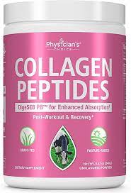 Physicians Choice Collagen Peptides Powder - Hydrolyzed Protein(Type I _ III)