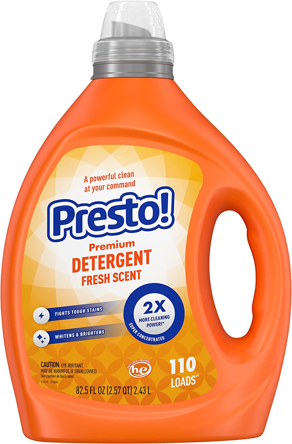 Presto! Concentrated Liquid Laundry Detergent