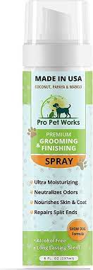 Pro Pet Works Pet Grooming & Finishing Spray