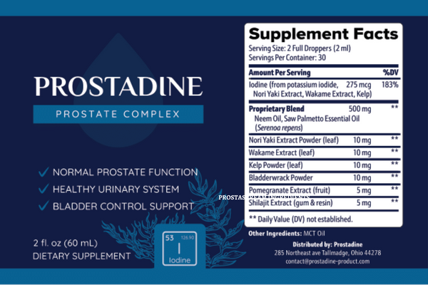 ProstaDine Ingredients (600 × 400 px)