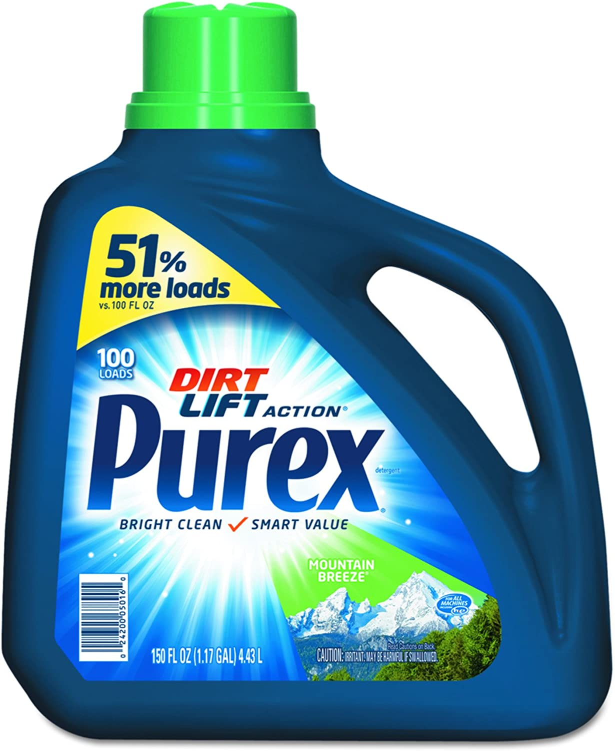 Purex Dirt Lift Action Concentrated Detergent