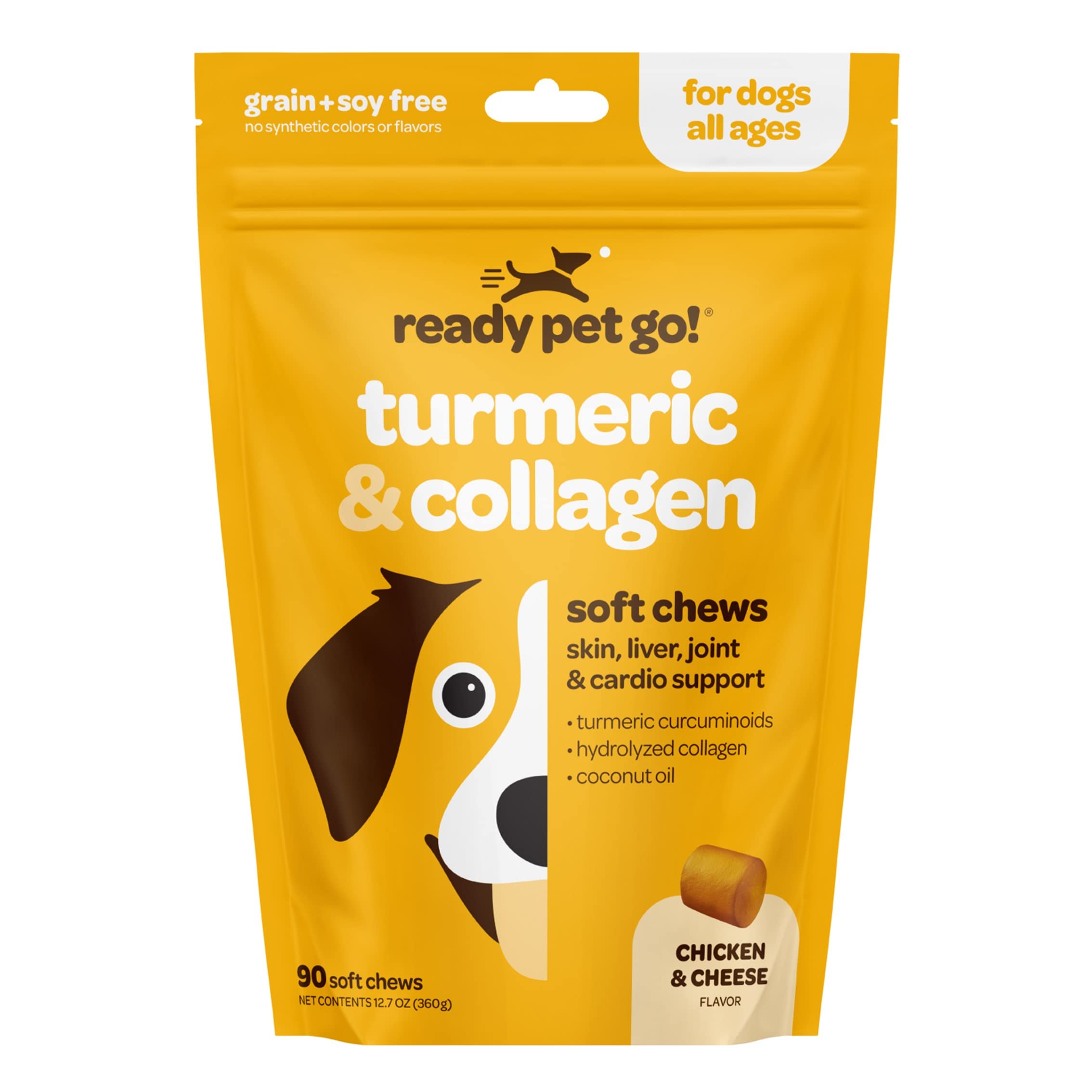 Ready Pet Go! Turmeric _ Collagen Soft Chews