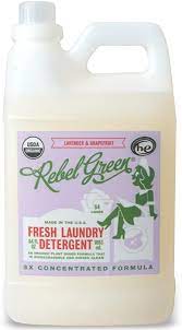 Rebel Green USDA Organic HE Liquid Fresh Laundry Detergent