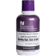 Rejuvicare Liquid Collagen Beauty Formula with Amino Acids, Protein and Biotin