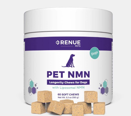 Renue Pet NMN Longevity Chews for Dogs