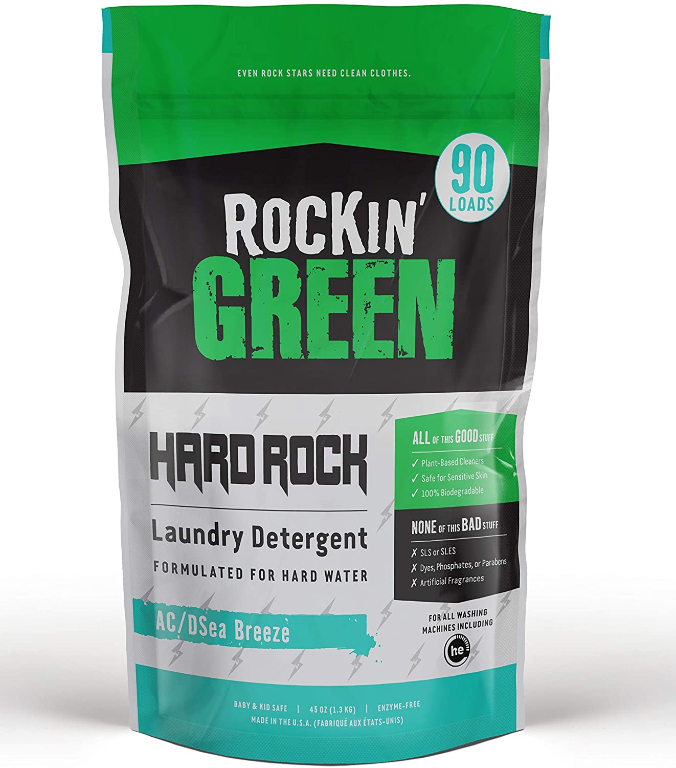 Rockin_ Green Hard Rock Laundry Detergent
