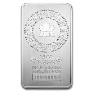 Royal Canadian Silver Mint Bar