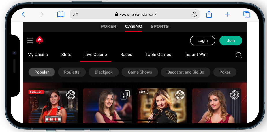 Pokerstars Mobile Casino