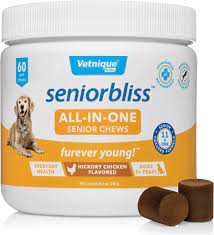 Seniorbliss Aging Dog (7+) Senior Dog Vitamins and Supplements