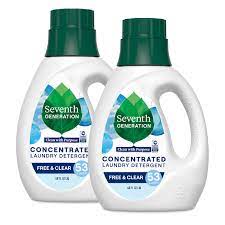 Seventh Generation Concentrated Laundry Detergent Liquid Free & Clear-1