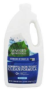 Seventh Generation Free & Clear Scent Gel Dishwasher Detergent-1