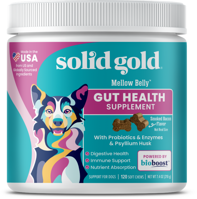 Solid Gold Mellow Belly Gut Health Chews