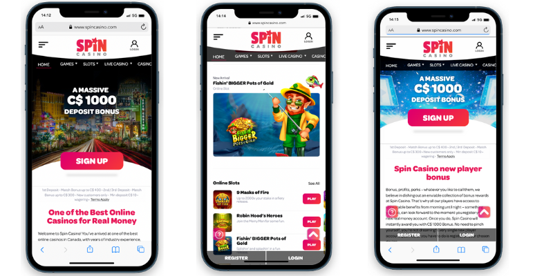 Spin Casino Review Mobile -png