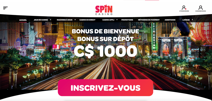 Spin casino Bonus