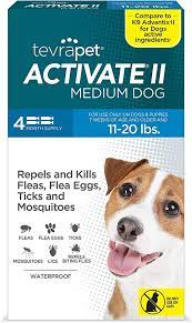 TevraPet Activate II Flea and Tick Prevention for Dogs-1