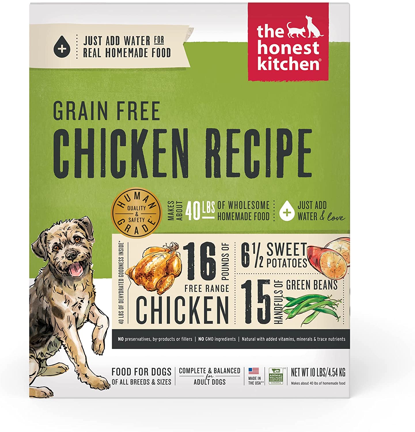 The Honest Kitchen Grain-Free Dehydrated Dry Food