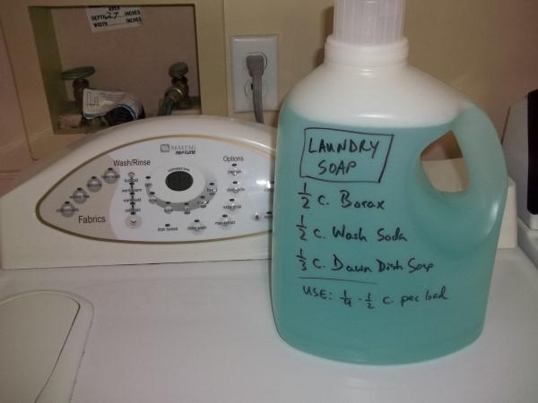 Three-ingredient detergent with borax rethinksurvival