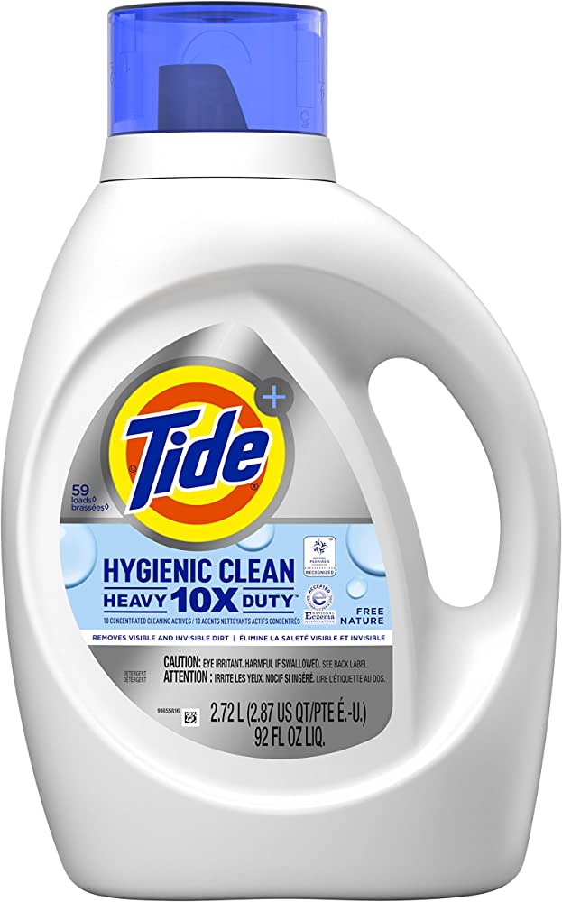 Tide Hygienic Clean Heavy Duty 10x Free Liquid Laundry Detergent
