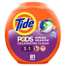 Tide PODS Laundry Detergent Soap Pods, Spring Meadow-1
