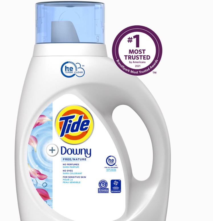 Tide Plus Downy free Liquid Laundry Detergent