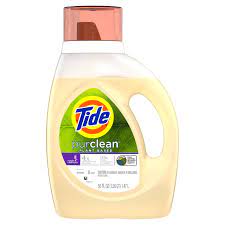 Tide Purclean Plant-based Liquid Laundry Detergent, Honey Lavender Scent