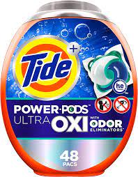 Tide Ultra OXI Power PODS With Odor Eliminators Laundry Detergent